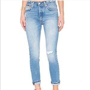 Levis post modern blues 501 skinny